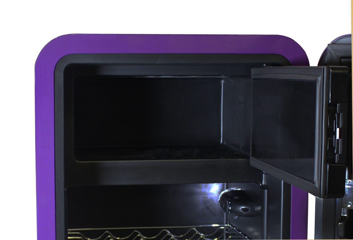 Gastro-Cool - Sonderedition - Retro Kühlschrank Ultra Violet - VIRC330 - Gefrierfach