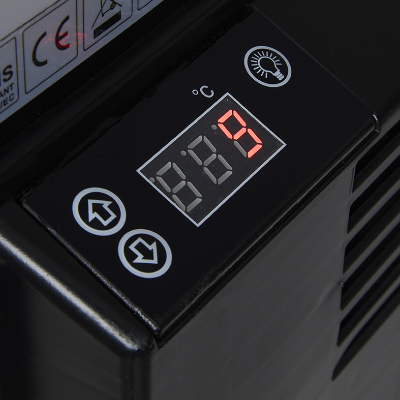 Gastro-Cool - Gastro-Cool - Dosen Dispenser Kühlschrank - Schwarz- 30 Dosen à 500 ml - GCAP50-500 - Temperaturregler