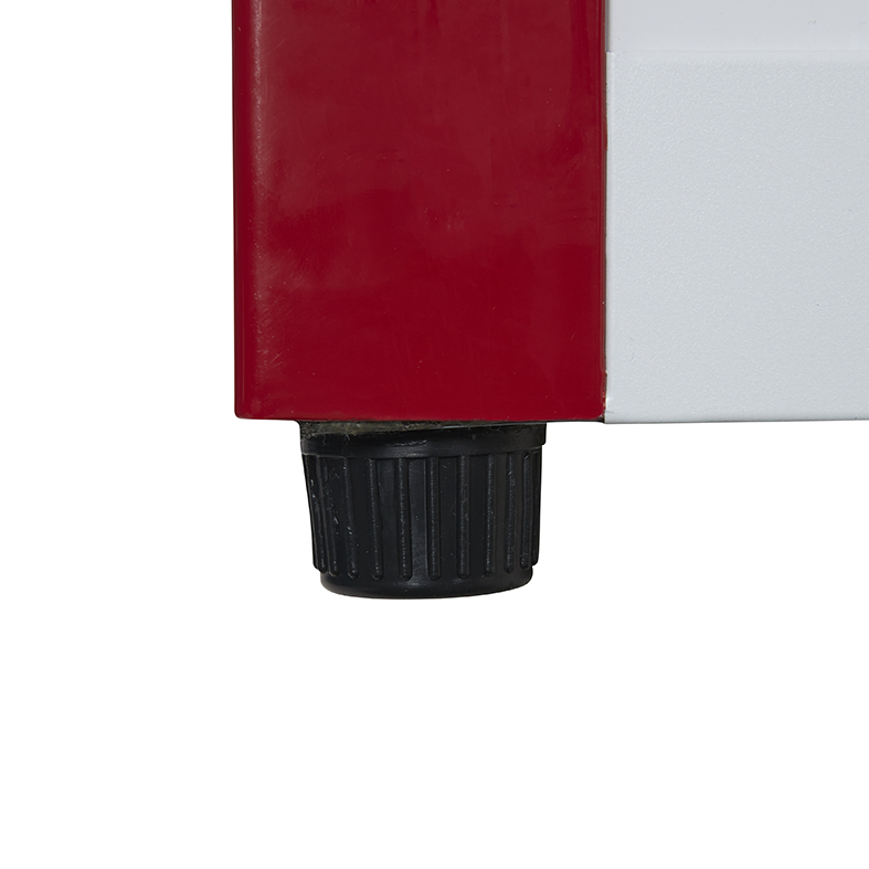Gastro-Cool - Retro Kühlschrank Havanna in Rot - VIRC330 - Füße