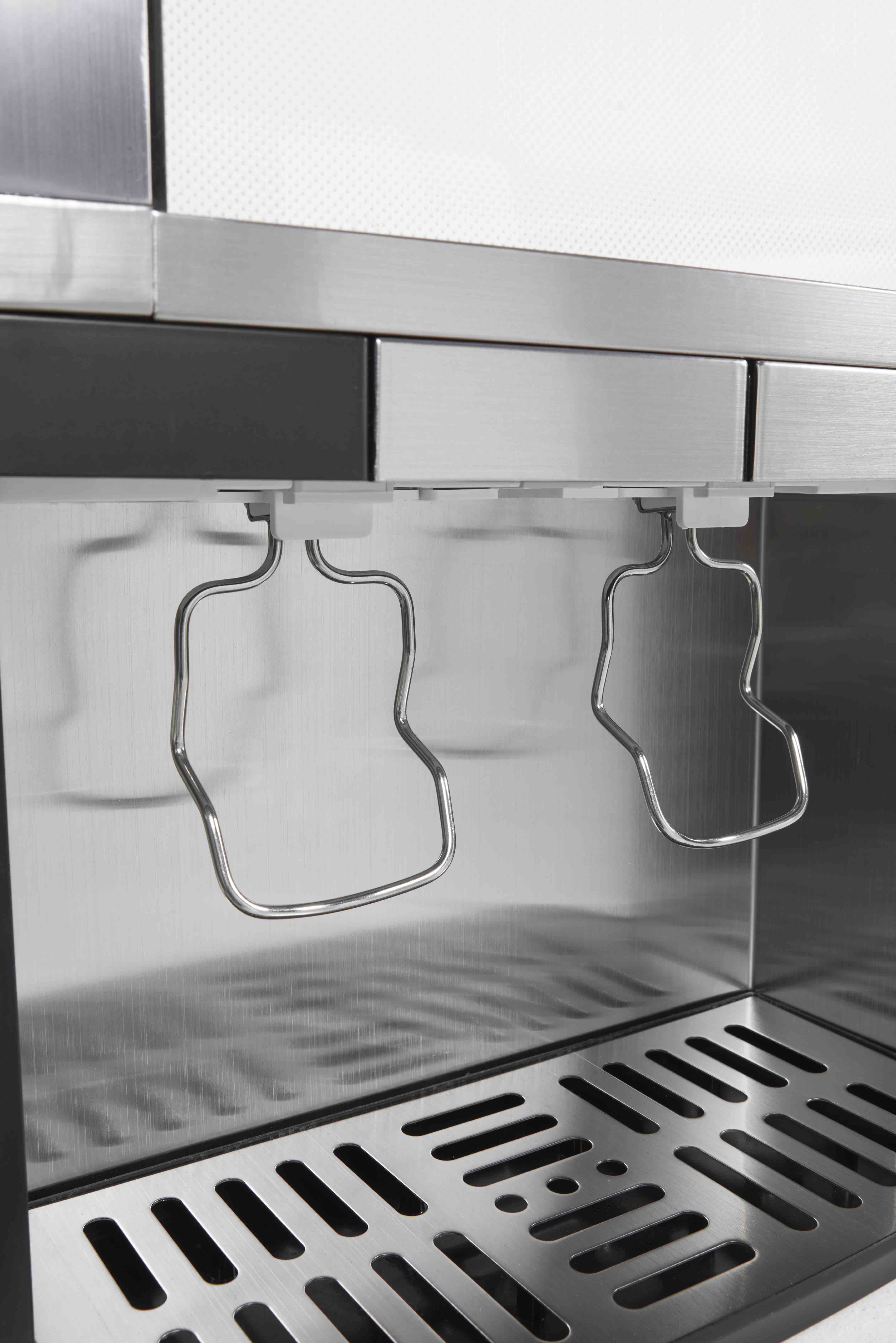 Gastro-Cool - Bag in Box Dispenser Kühlschrank - für Hotel und Gastronomie - GCBIB20 Zapfhähne