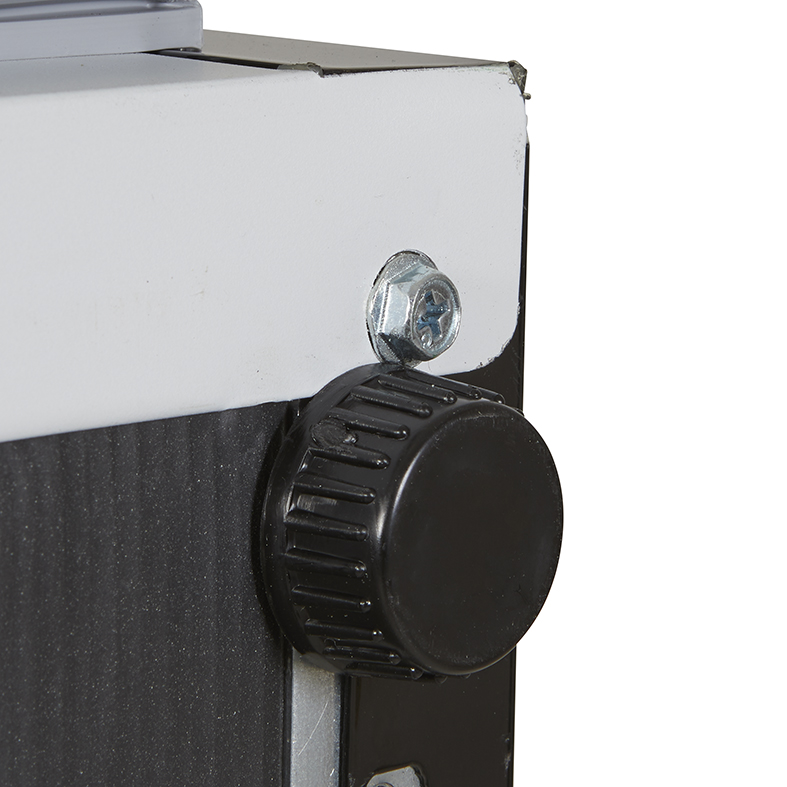 Gastro-Cool - Schwarzer Mini Kühlschrank retro - elegant - minibar - Miami - VIRC60 - Rückseite