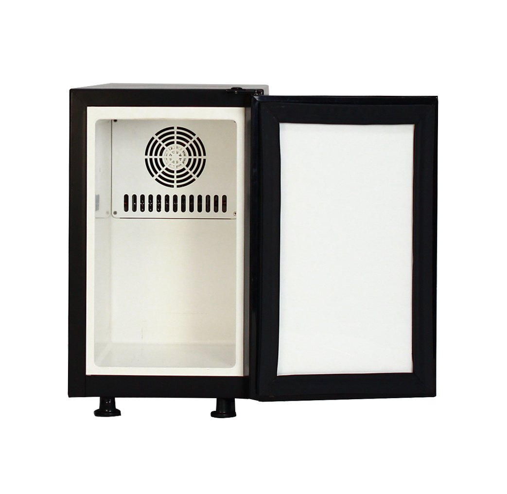 Milchkühlschrank für Kaffeemaschinen - Temperaturanzeige - geschlossene Türe - MK10FD-D