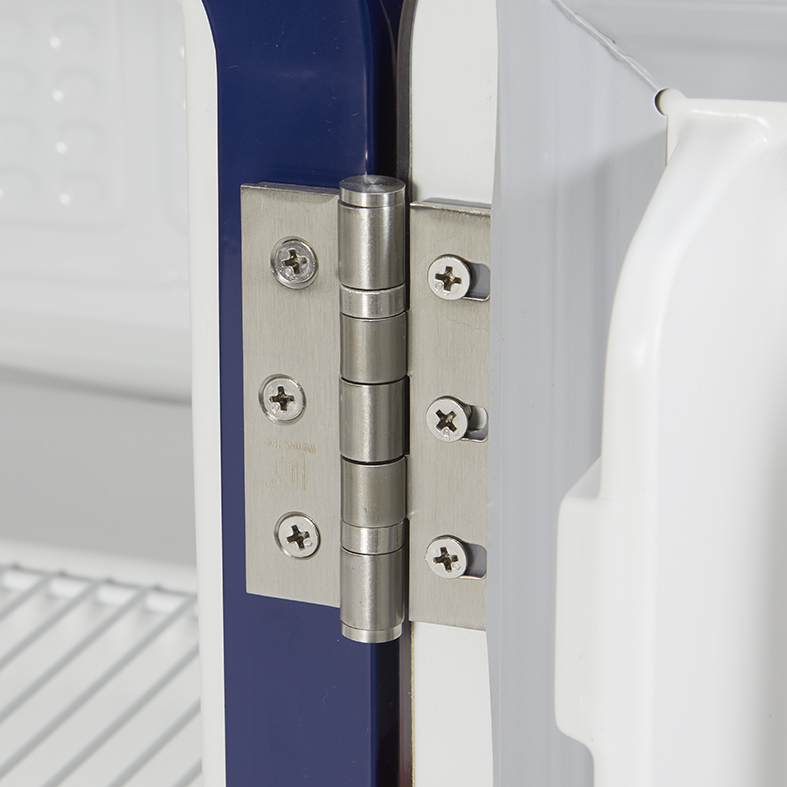 Gastro-Cool - Mini Kühlschrank Retro - Union Jack Design - UK Flagge - London - VIRC60 - Scharnier