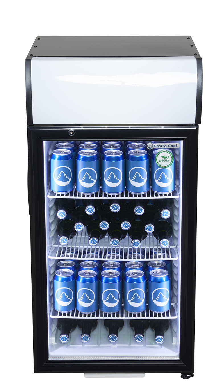 Gastro-Cool - Promotion Kühlschrank - LED - GCDC80 - Frontal gefüllt