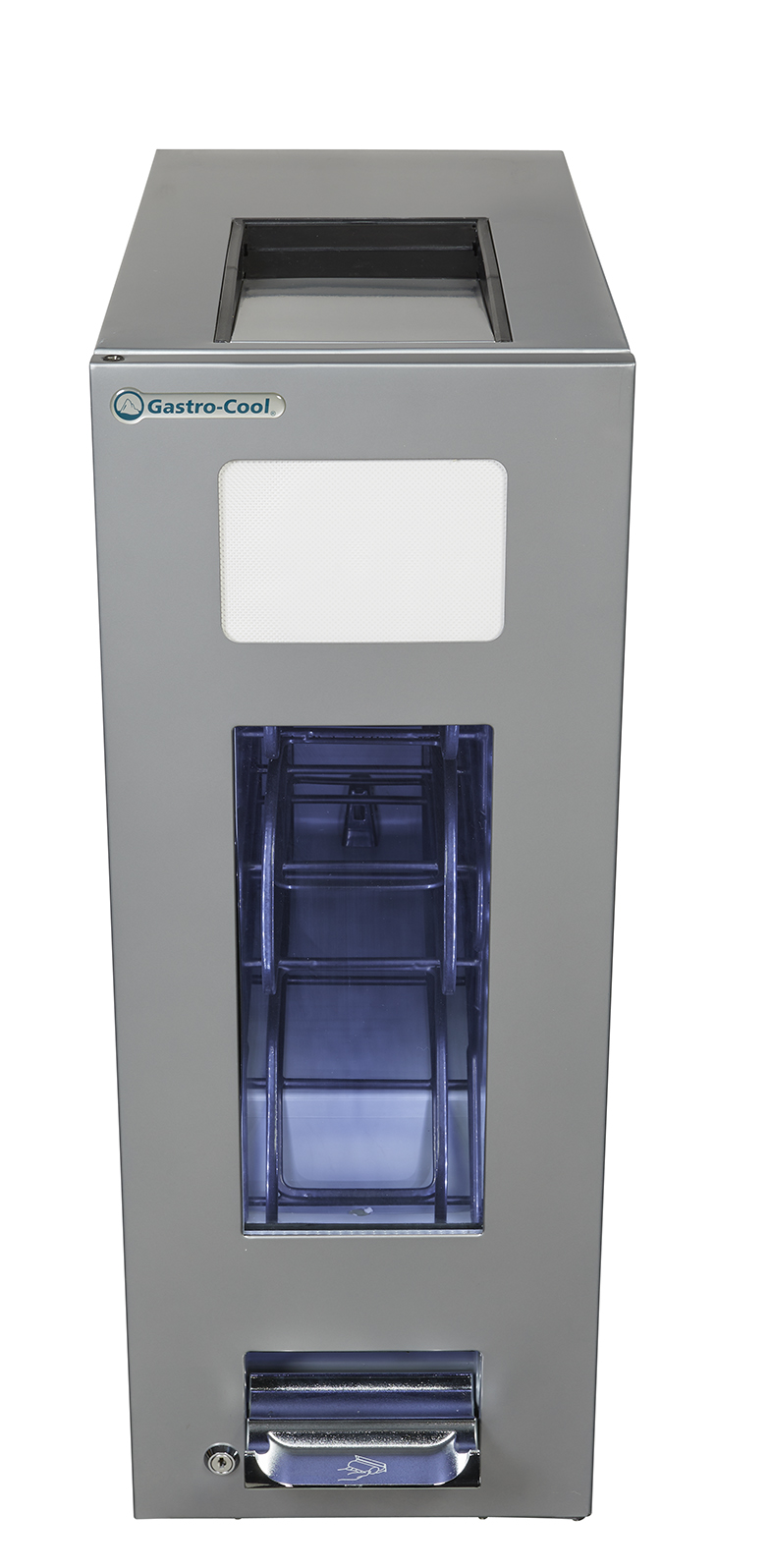 Gastro-Cool - Dosen Dispenser Kühlschrank - Silber - 250 ml slim can - GCAP50-250 - Voransicht leer