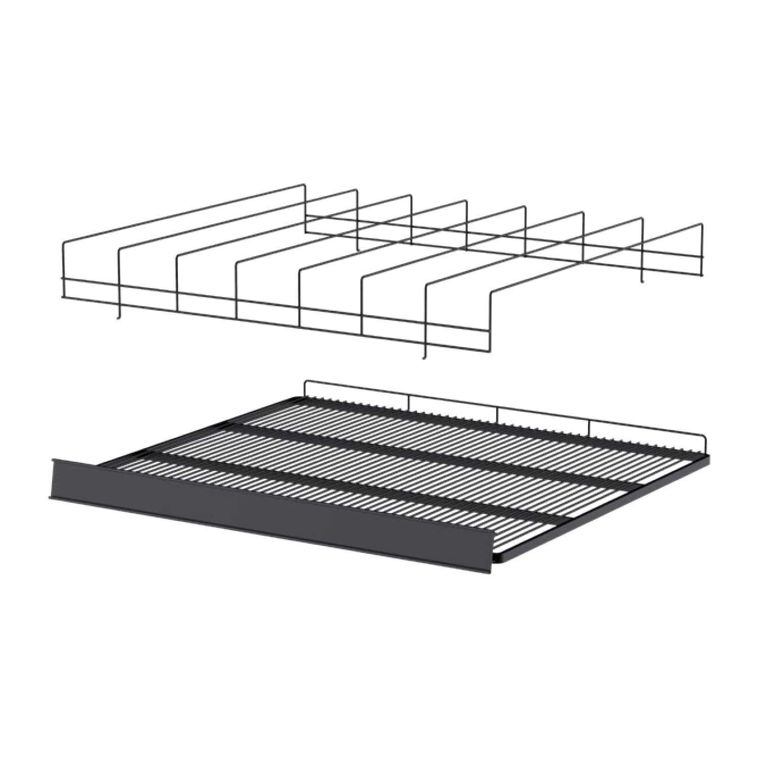 Trenngitter - GD1050, GD1600, GD2200 - Schwarz - 5er-Set 