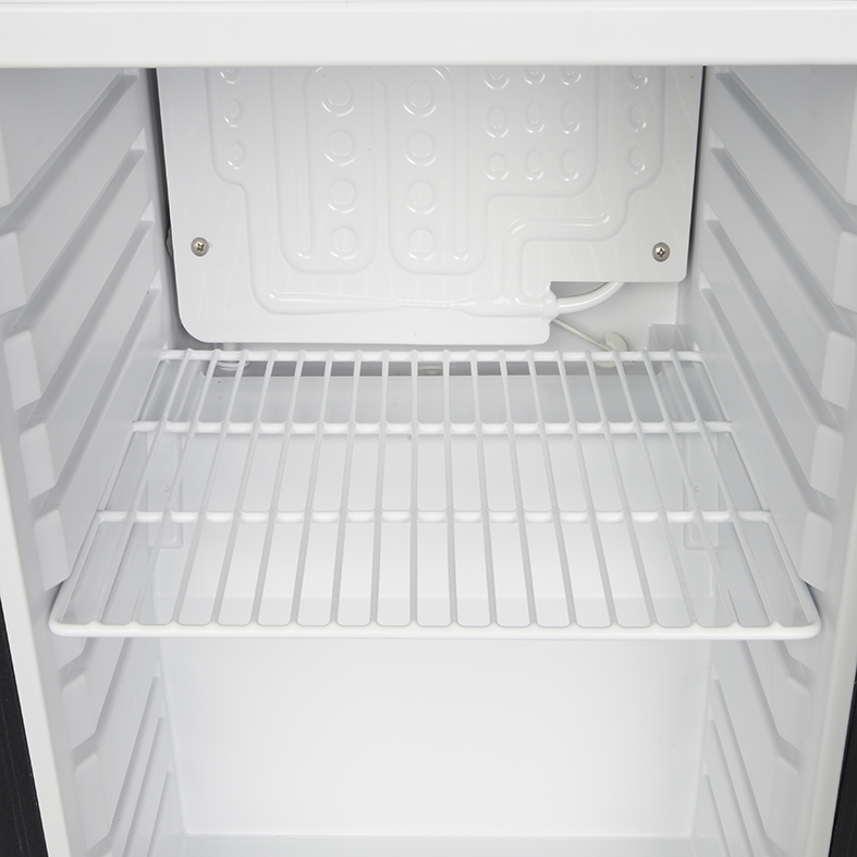 Gastro-Cool Thekenkühlschrank - mini - für POS Werbung - schwarz/weiß - LED - GCKW25 Innenrauml